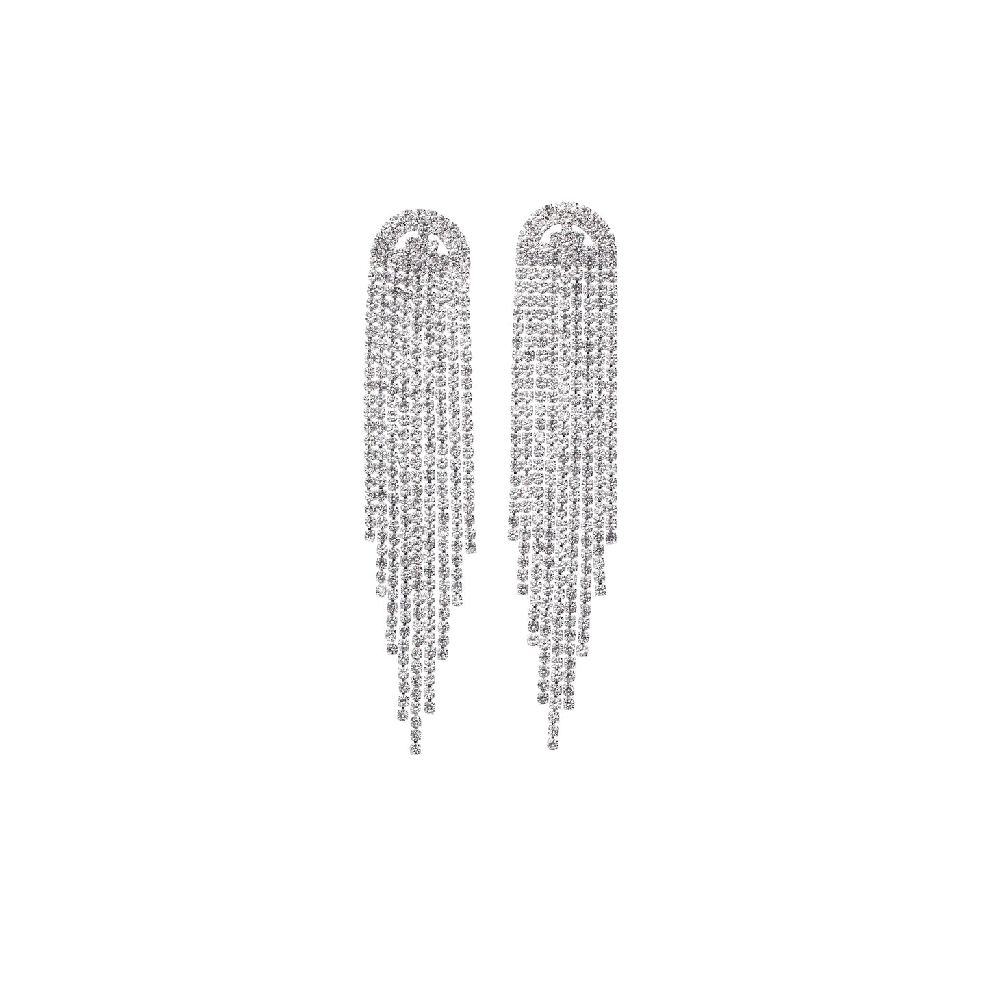 CASINO EARRINGS SILVER